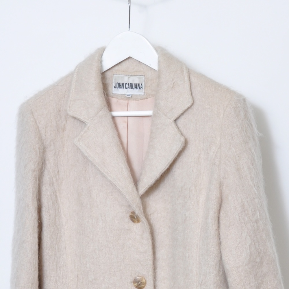 100% Wool Coat**John Caruana** DesignerTan